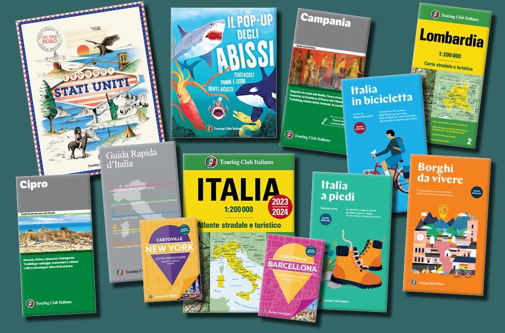 Ragazza seduta su una panchina mentre legge il libro Il Buonpaese